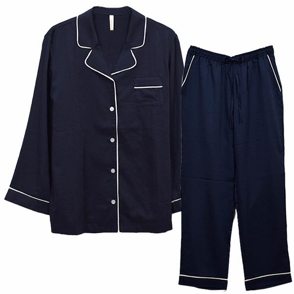 【SALE／30%OFF】オーガニックコットン 平織りスリーピングパジャマセット