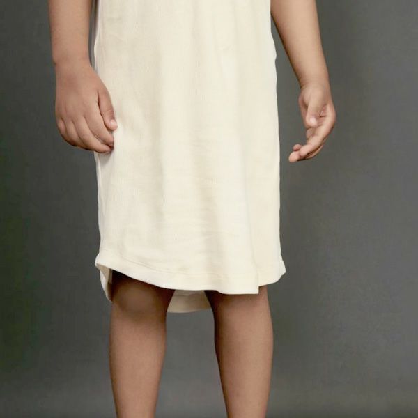オーガニックコットン キッズパジャマワンピース