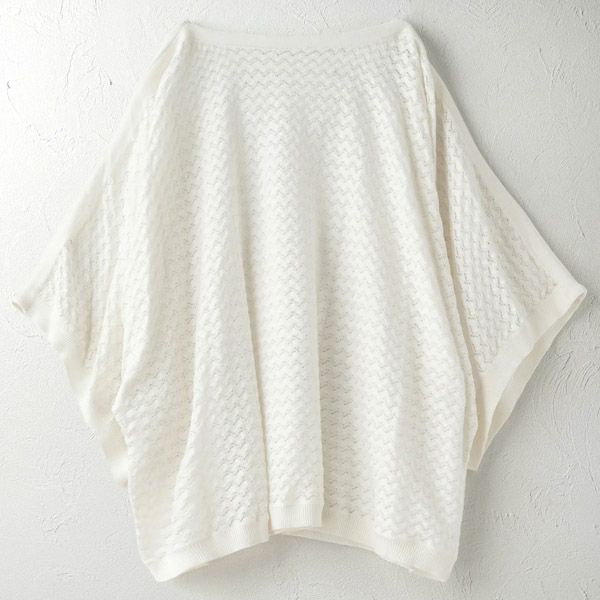 オーガニックコットン ウミカゼニットトップ