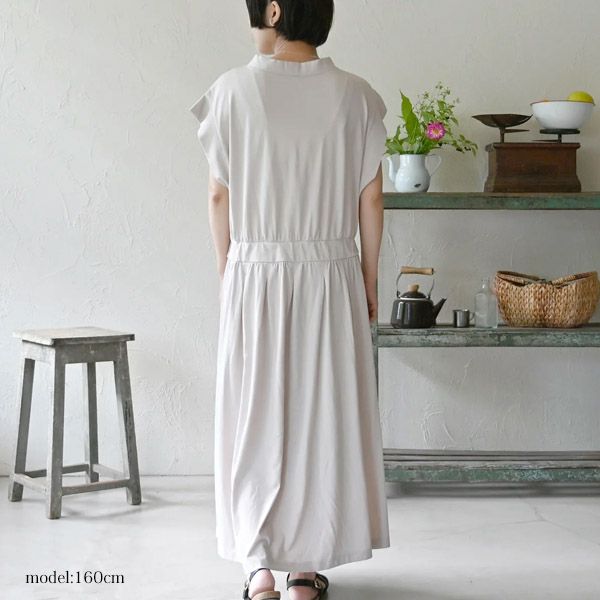 オーガニックコットン サイドストリングワンピース
