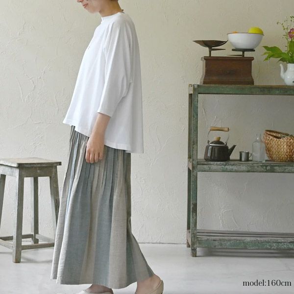 オーガニックコットン ハルカゼトップ