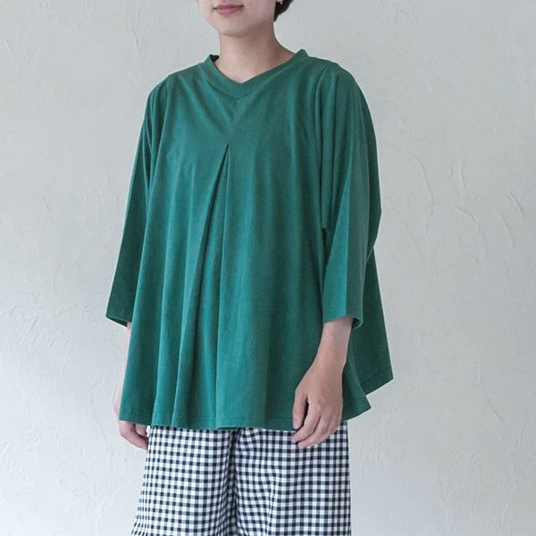 オーガニックコットン ハルカゼトップ