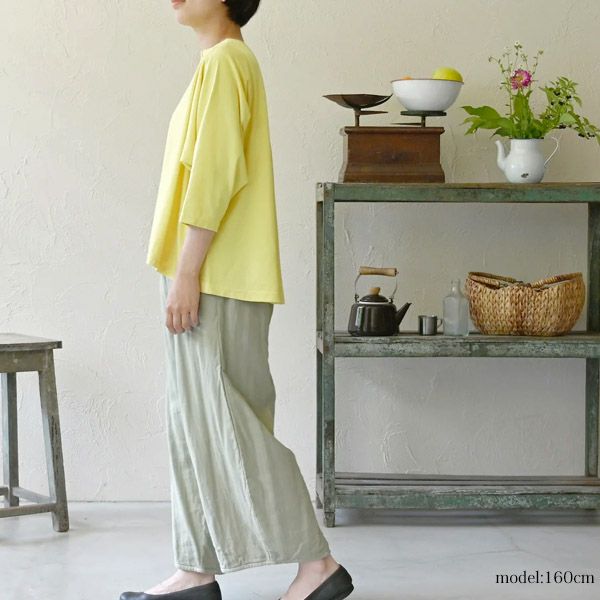 オーガニックコットン ハルカゼトップ