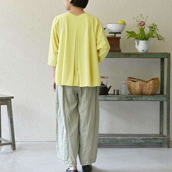 オーガニックコットン ハルカゼトップ