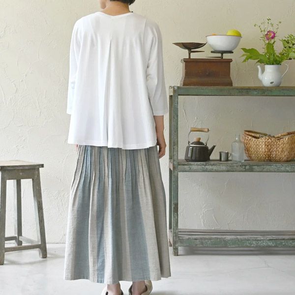 オーガニックコットン ハルカゼトップ