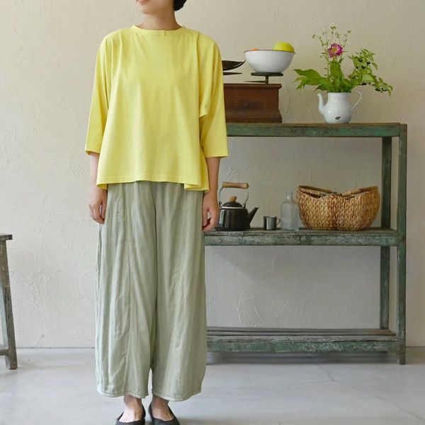 オーガニックコットン ハルカゼトップ