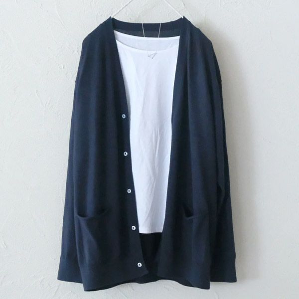 オーガニックコットン ボートネックトップ