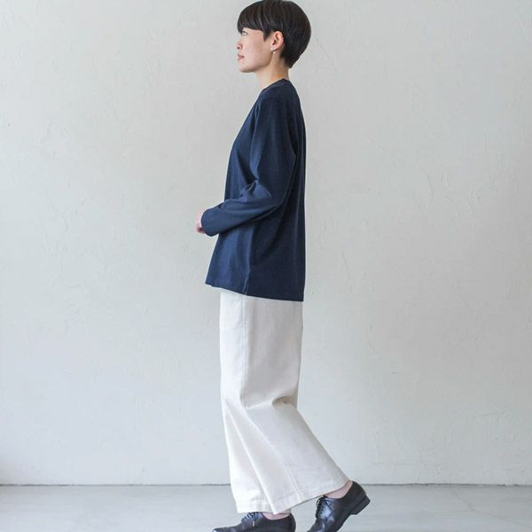 オーガニックコットン ユニセックス長袖Tシャツ