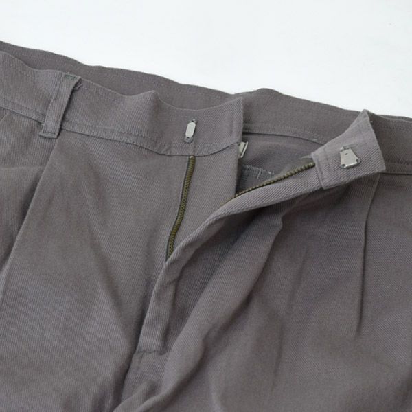 オーガニックコットン メンズツイルストレートパンツ