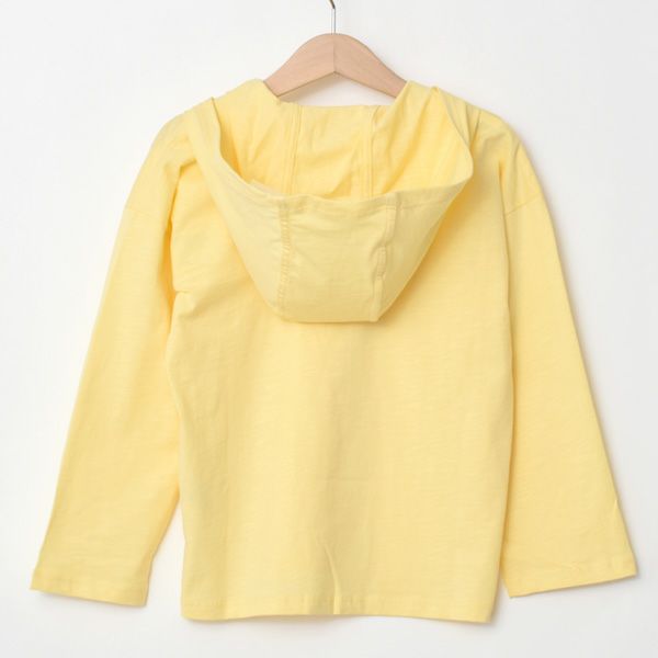 オーガニックコットン キッズ薄手ジョギングフーディ