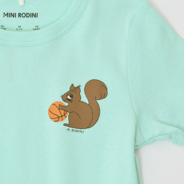 オーガニックコットン キッズTシャツSQUIRREL