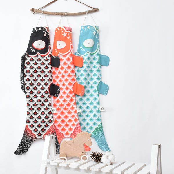 オーガニックコットン KOINOBORI こいのぼり S