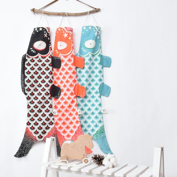 オーガニックコットン KOINOBORI こいのぼり S