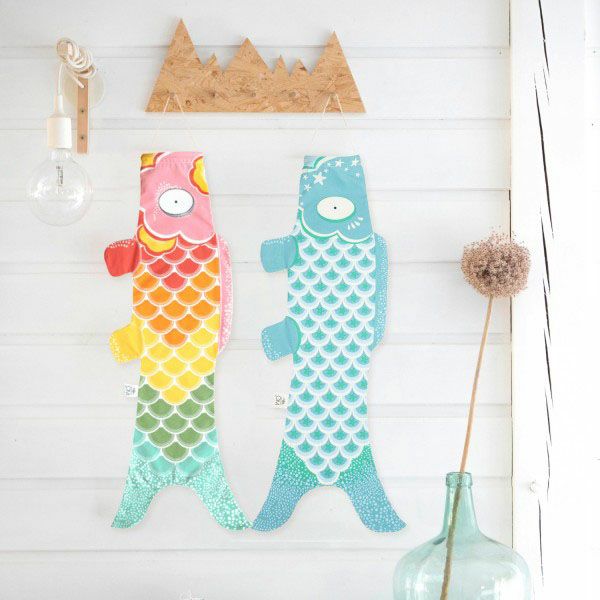 オーガニックコットン KOINOBORI こいのぼり S