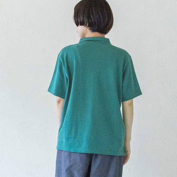 オーガニックコットン ユニセックスポロシャツ