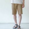 オーガニックコットン メンズツイルハーフパンツ