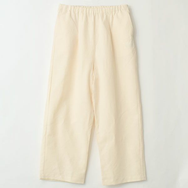 オーガニックコットン＆リネン ベーシックパンツ