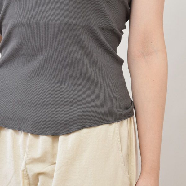 オーガニックコットン 丸編タンクトップ ELLEN