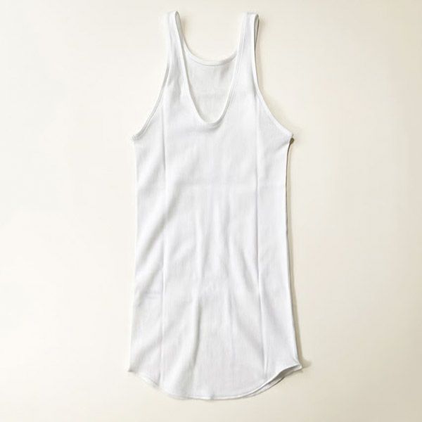 オーガニックコットン 丸編タンクトップ ELLEN