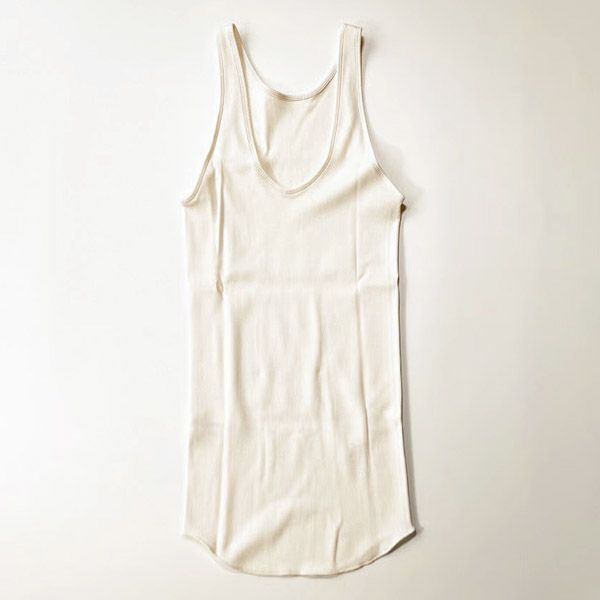 オーガニックコットン 丸編タンクトップ ELLEN
