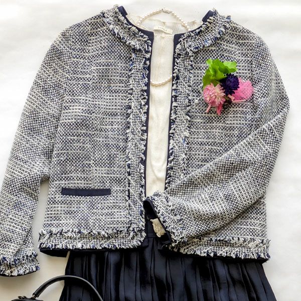 オーガニックコットン シアーモックネックトップ AMELIA