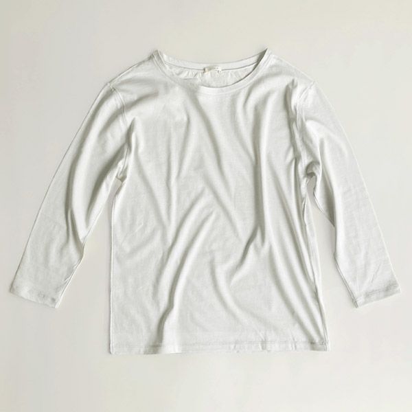 オーガニックコットン ブレスレットスリーブTシャツ JANE