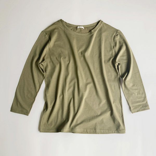 オーガニックコットン ブレスレットスリーブTシャツ JANE