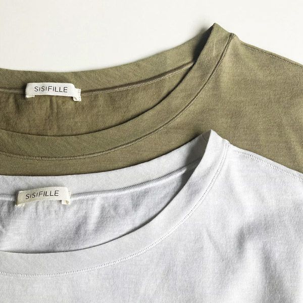 オーガニックコットン ブレスレットスリーブTシャツ JANE