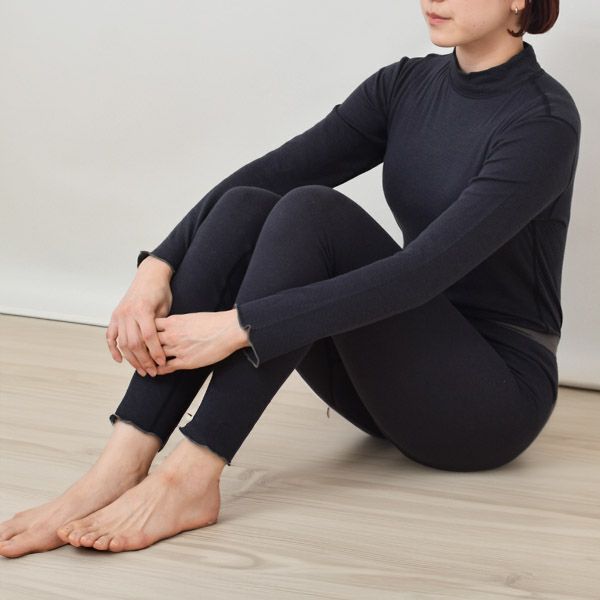 オーガニックコットン マシュマロタッチレギンス CORETTA