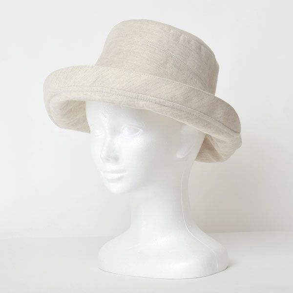 オーガニックコットン&リネン チューリップハット