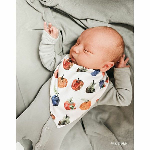 オーガニックコットン ベビーバンダナビブ はらぺこあおむし