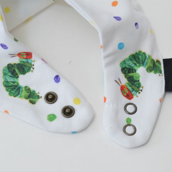 オーガニックコットン ベビーバンダナビブ はらぺこあおむし