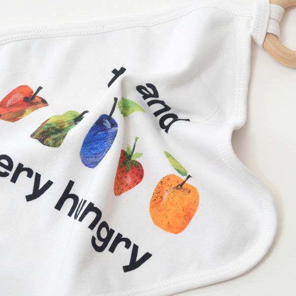 オーガニックコットン ベビーティージングリング はらぺこあおむし