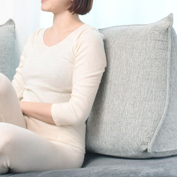 オーガニックコットン&シルク ロングスリーブインナー