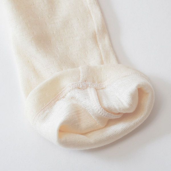 オーガニックコットン&シルク ロングレギンス