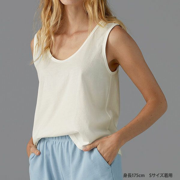 オーガニックコットン ウィメンズ・リジェネラティブ・サーティファイド・コットン・タンク