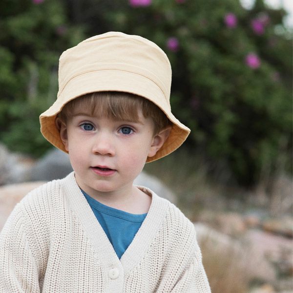オーガニックコットン ベビーバケットハット