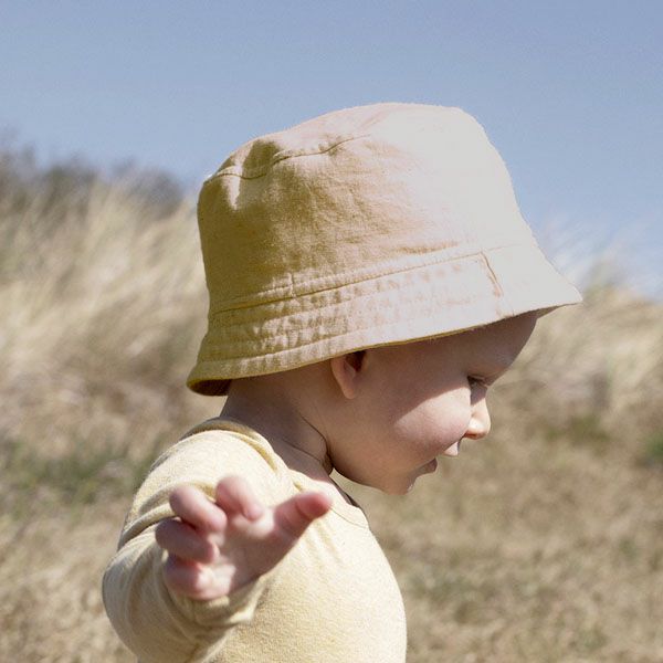 オーガニックコットン ベビーバケットハット