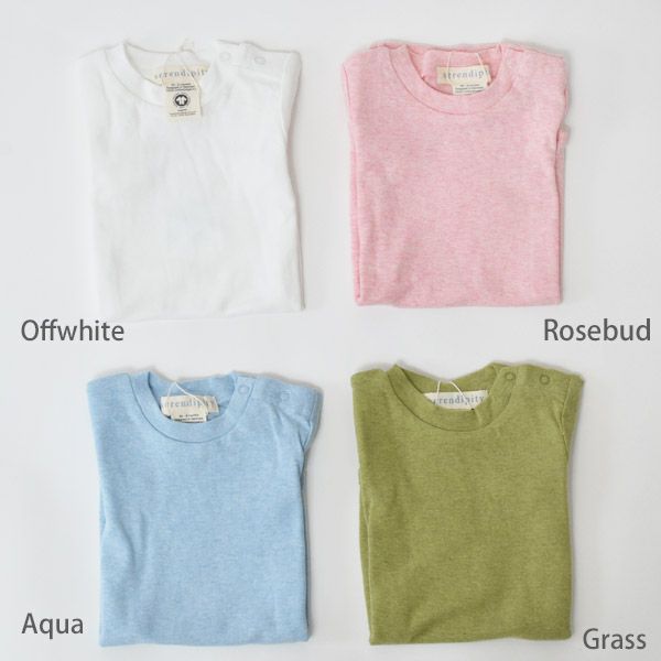 オーガニックコットン ベビーフライスボディスーツ（半袖）