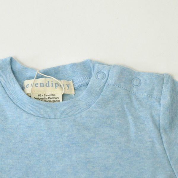 オーガニックコットン ベビーフライスボディスーツ（半袖）