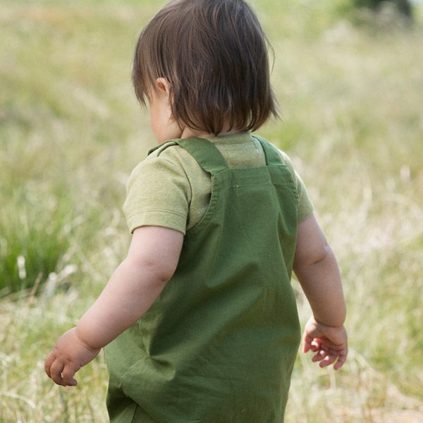 オーガニックコットン ベビーフライスボディスーツ（半袖）