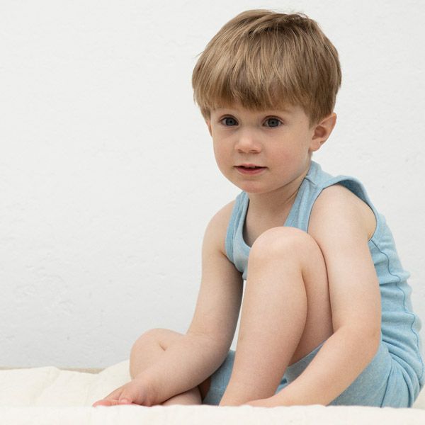 オーガニックコットン キッズフライスタンクトップ