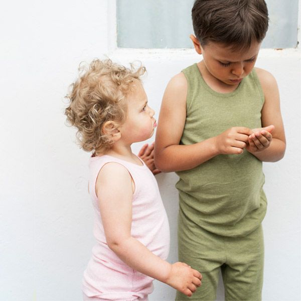 オーガニックコットン キッズフライスタンクトップ