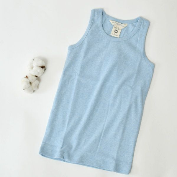 オーガニックコットン キッズフライスタンクトップ