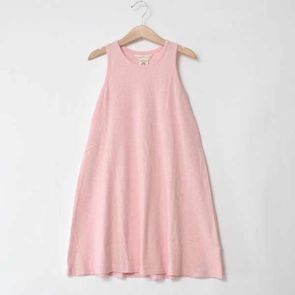 オーガニックコットン キッズフライスタンクドレス