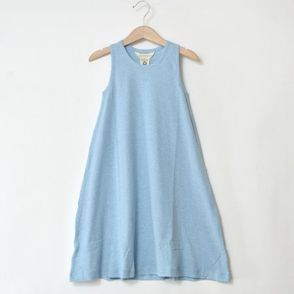 オーガニックコットン キッズフライスタンクドレス