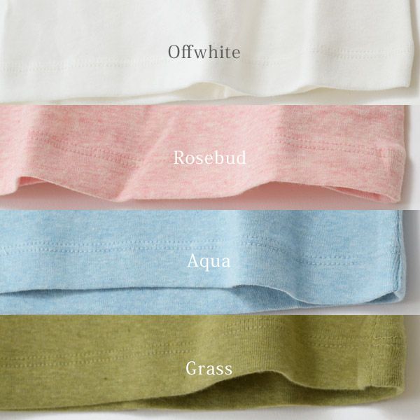 オーガニックコットン フライスタンクトップ