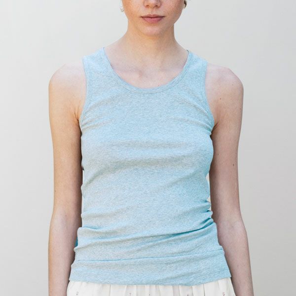 オーガニックコットン フライスタンクトップ