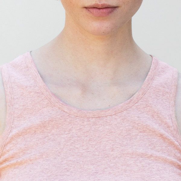 オーガニックコットン フライスタンクトップ