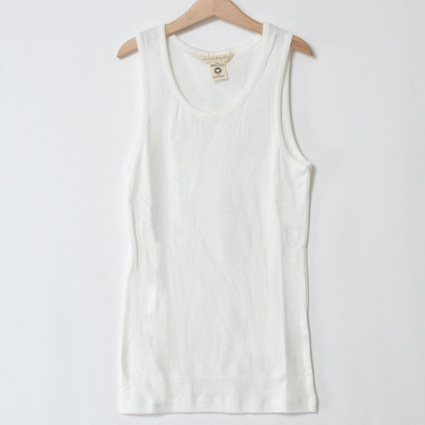 オーガニックコットン フライスタンクトップ